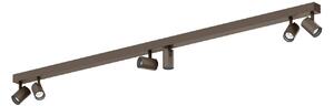Wever & Ducré Lighting WEVER & DUCRÉ Reflektor sufitowy LED Ceno 6.0, brązowy, 2700 K możliwość ściemniania, brązowy / mosiężny, salon / jadalnia, aluminium, nowoczesny