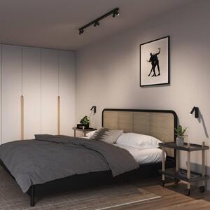 Wever & Ducré Lighting WEVER DUCRÉ Reflektor sufitowy LED Ceno 6.0, czarny, 2700 K możliwość ściemniania, czarny, salon / jadalnia, aluminium, nowoczesny