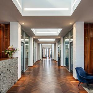 Wever & Ducré Lighting Oprawa sufitowa wpuszczana Plano 1.0, możliwość ściemniania, biały / opal, salon / jadalnia, aluminium, nowoczesny