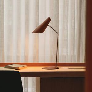Vibia Lampa stołowa I.Cono, możliwość ściemniania, brązowy / rdzawy, salon / jadalnia, tworzywo sztuczne, design