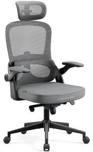 Ergonomiczny fotel do pracy w biurze Diablo V-Light szary