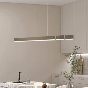 FISCHER & HONSEL Lampa wisząca Vayana, możliwość ściemniania, brązowy / rdzawy, salon / jadalnia, metal, nowoczesny