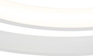 Wentylator sufitowy biały z diodą LED i pilotem - Kees Oswietlenie wewnetrzne