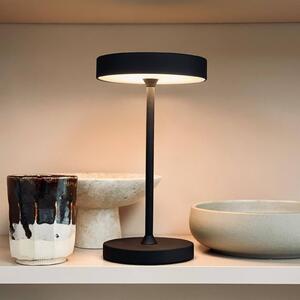 Dyberg Larsen Lampa stołowa LED Starlight, możliwość ściemniania, czarny, salon / jadalnia, metal, skandynawski