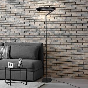 Steinhauer Lampa stojąca Mykty, możliwość ściemniania, czarny, salon / jadalnia, metal, nowoczesny