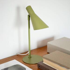 Dyberg Larsen Lampa stołowa DL12 Mini, zielony, salon / jadalnia, metal, skandynawski