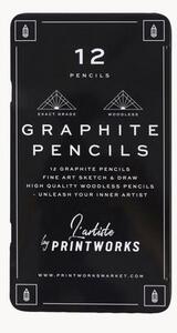 Komplet ołówków Graphite, 12 elem