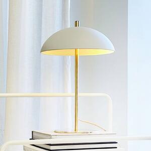 Dyberg Larsen Lampa stołowa Globus, mosiężny / złoty, salon / jadalnia, metal, skandynawski