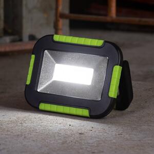 FH Lighting Reflektor zewnętrzny LED z akumulatorem 850946, czarny/zielony, długość 16 cm możliwość ściemniania, czarny, tworzywo sztuczne, nowoczesny