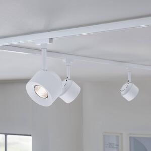 Paulmann URail spot LED Pane, biały sygnałowy, 4000K, ściemniany możliwość ściemniania, biały / opal, salon / jadalnia, metal, nowoczesny