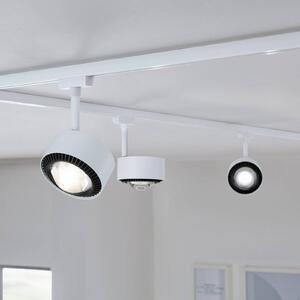 Paulmann URail spot LED Aldan, 4000 K, biała światło sygnałowe możliwość ściemniania, biały / opal, salon / jadalnia, metal, nowoczesny