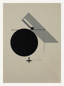 Reprodukcja Abstract Composition No 4, El Lissitzky