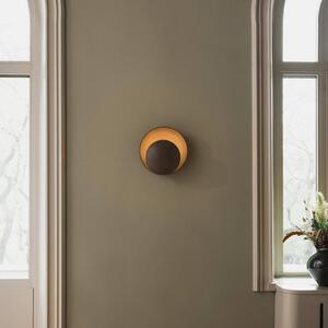 Globen Lighting Kinkiet Orbit, brązowy / rdzawy, salon / jadalnia, metal, design