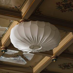 Globen Lighting Lampa sufitowa BLADVERK, możliwość ściemniania, biały / opal, salon / jadalnia, tkanina / materiał / jedwab, skandynawski