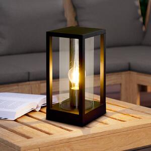 EGLO Lampa ogrodowa stojąca Cascinetta, czarny, aluminium, nowoczesny