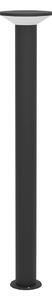 EGLO Słupek ogrodowy LED Rigosa, czarna, wysokość 100 cm, metalowa Rigosa, czarny, metal, nowoczesny