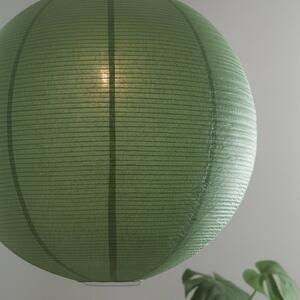 PR Home Lampa wisząca Haru, możliwość ściemniania, zielony, salon / jadalnia, papier / lunolit / lunopal