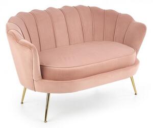Fotel wypoczynkowy Amorinito XL, sofa dwuosobowa- jasnoróżowy