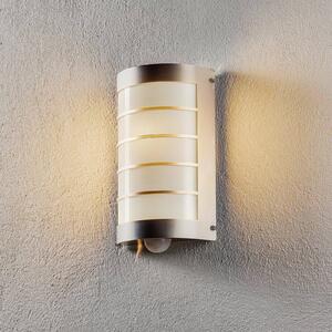 CMD Lampa zewnętrzna z czujnikiem ruchu MARCO1, aluminiowy / szary / cynkowy, stal szlachetna, nowoczesny