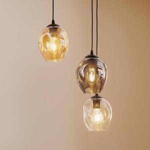 Lampa wisząca szklana Starla EMIBIG LIGHTING, możliwość ściemniania, czarny, salon / jadalnia, szkło, nowoczesny