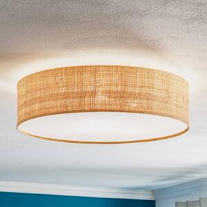 Lampa sufitowa Leano Eko-Light, możliwość ściemniania, jasne drewno, salon / jadalnia, drewno