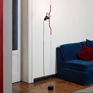 FLOS Lampa wisząca designerska PARENTESI, czarny, salon / jadalnia, metal, design