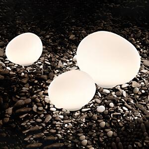 Foscarini Gregg outdoor grande oświetlenie dekoracyjne do użytku na zewnątrz, biały / opal, tworzywo sztuczne, design
