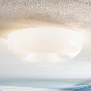 Foscarini Lampa sufitowa designerska Circus grande, możliwość ściemniania, biały / opal, salon / jadalnia, szkło, design