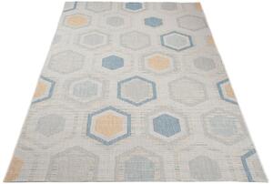 Sznurkowy dywan skandynawski w geometryczny wzór - Losera 8X