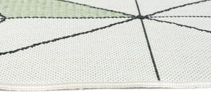 Jasnozielony dywan zewnętrzny sznurkowy - Losera 3X
