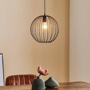 Lampa wisząca Cumera HELAM, możliwość ściemniania, czarny, salon / jadalnia, metal, nowoczesny