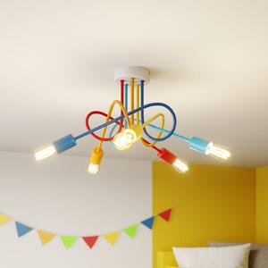 Lampa sufitowa Oxford HELAM, możliwość ściemniania, multikolor, salon / jadalnia, metal, młodzieżowy