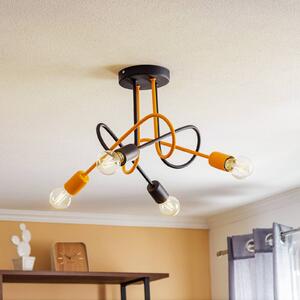 Lampa sufitowa Cambridge HELAM, możliwość ściemniania, czarny, salon / jadalnia, metal, młodzieżowy