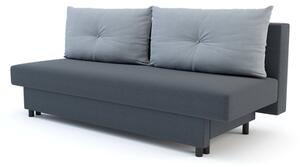 Sofa rozkładana 3-osobowa szara OLMO