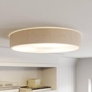 Lampa sufitowa Kerio Envostar, możliwość ściemniania, biały / opal, salon / jadalnia, drewno, nowoczesny