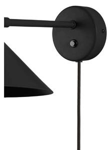 Globen Lighting Kinkiet Cannes, czarny, salon / jadalnia, metal, skandynawski