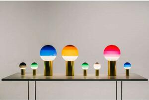 MARSET Lampa stołowa design Dipping Light, możliwość ściemniania, zielony, salon / jadalnia, szkło, design