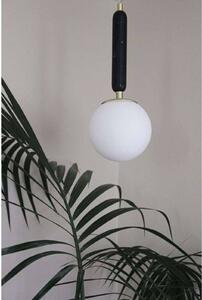 Globen Lighting Lampa wisząca Torrano, możliwość ściemniania, zielony, salon / jadalnia, kamień, design