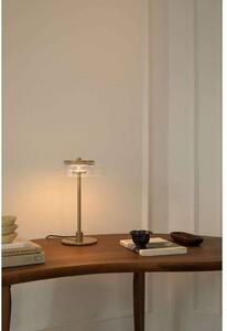 Nuura Aps Lampa stołowa LED Blossi, możliwość ściemniania, mosiężny / złoty, salon / jadalnia, metal, skandynawski