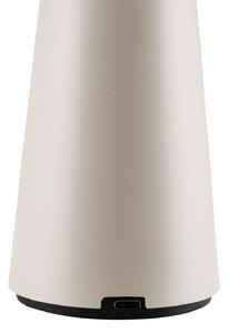 Globen Lighting lampa stołowa z akumulatorem Cannes, beżowa, 26 cm IP44 możliwość ściemniania, kremowy / amber, salon / jadalnia, tworzywo sztuczne, skandynawski