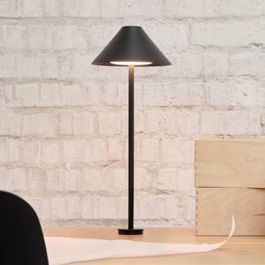 Louis Poulsen Keglen lampa stołowa Pin 3000 K czarna Keglen, możliwość ściemniania, czarny, salon / jadalnia, aluminium, design