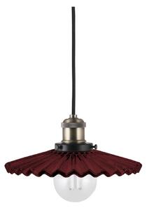 Globen Lighting Lampa wisząca COBBLER, możliwość ściemniania, czerwony, salon / jadalnia, szkło, vintage