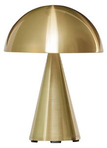 Hübsch Lampa stołowa Mush, możliwość ściemniania, mosiężny / złoty, salon / jadalnia, metal, design