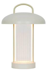 Nordlux Lampa stołowa LED Mirano, możliwość ściemniania, kremowy / amber, salon / jadalnia, metal, skandynawski