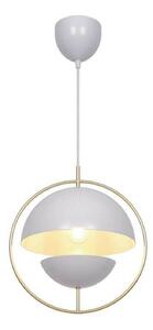 Nordlux Lampa wisząca Tavia, możliwość ściemniania, biały / opal, salon / jadalnia, metal, skandynawski