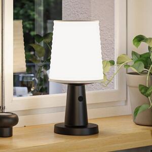 Paulmann Ilanga Ogniwo słoneczne Lampa Anthracite - Ilanga, możliwość ściemniania, czarny, tworzywo sztuczne, nowoczesny