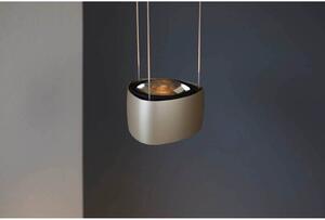 LOOM DESIGN lampa wisząca LED Air, szara, aluminium, 13 cm możliwość ściemniania, aluminiowy / szary / cynkowy, salon / jadalnia, aluminium, nowoczesny