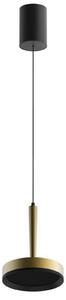 LOOM DESIGN lampa wisząca LED Nyx P1, mosiądz, aluminium możliwość ściemniania, mosiężny / złoty, salon / jadalnia, aluminium, nowoczesny