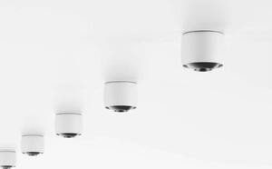 LOOM DESIGN Lampa sufitowa LED Air, możliwość ściemniania, biały / opal, salon / jadalnia, aluminium, nowoczesny