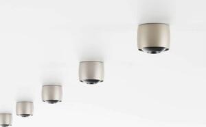 LOOM DESIGN Lampa sufitowa LED Air, możliwość ściemniania, aluminiowy / szary / cynkowy, salon / jadalnia, aluminium, nowoczesny